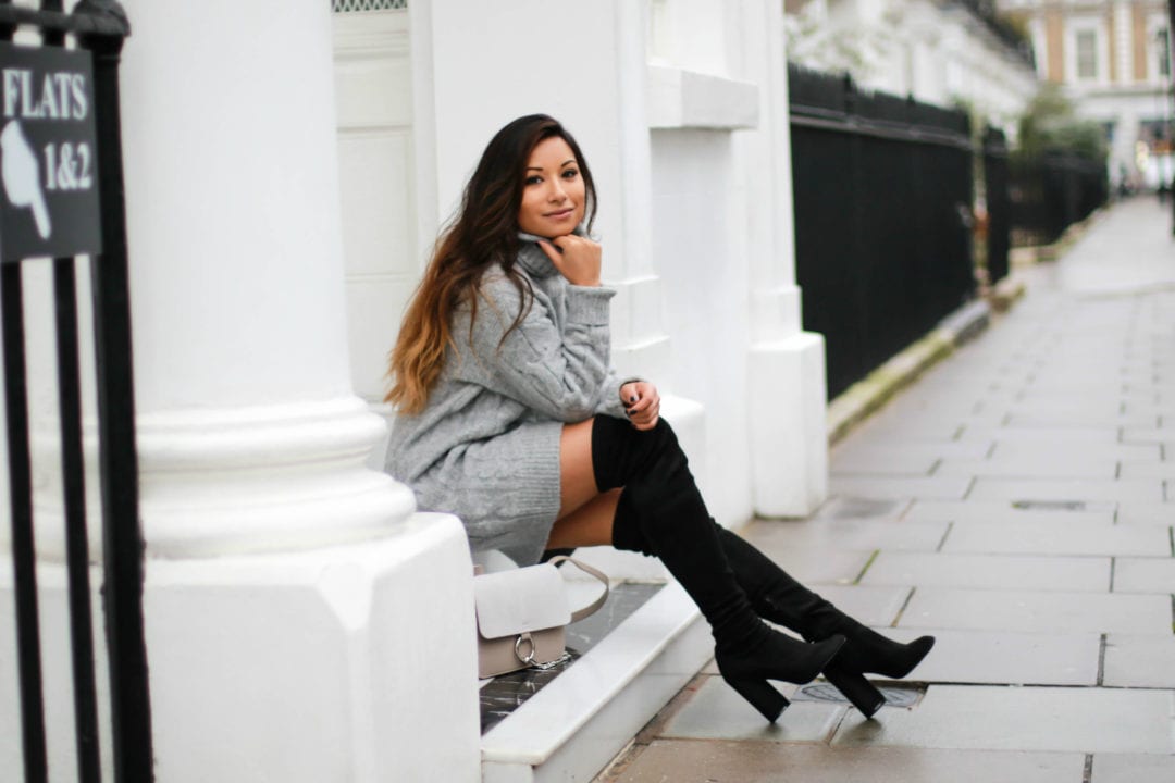 Ways To Transition Over The Knee Boots Into Spring